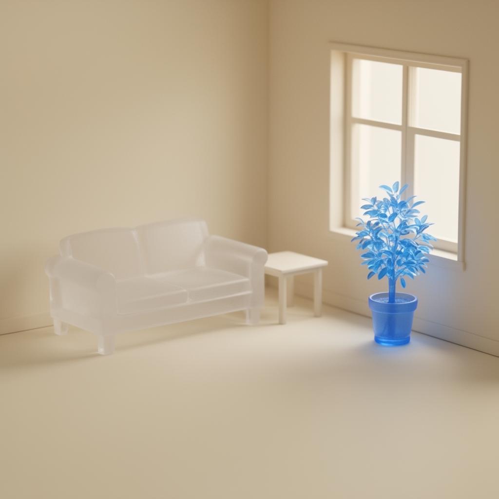 Rooms simulated for perception training